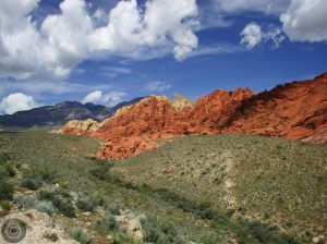Red Rock Canyon valley